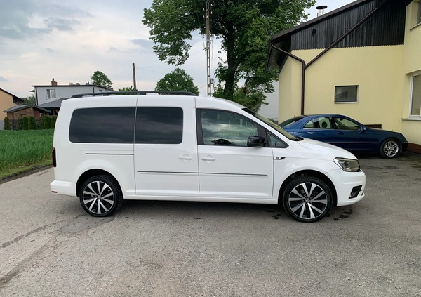 Volkswagen Caddy cena 76000 przebieg: 130452, rok produkcji 2018 z Pszczyna małe 466